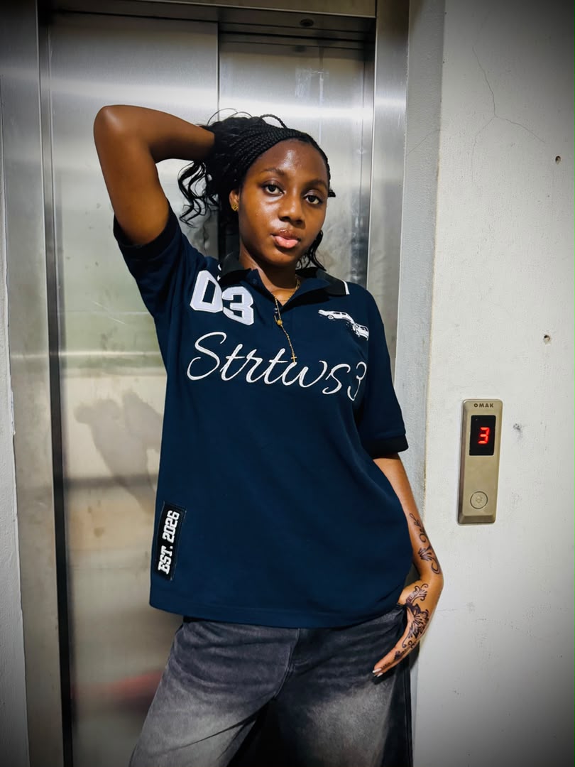 STRTWS3 SOCI3TY POLO -BLU3